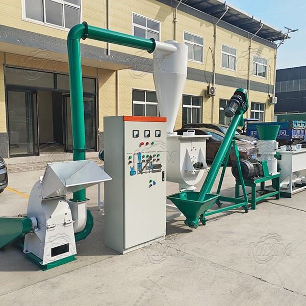 500kg/h Small Wood Pellet Production Line factory