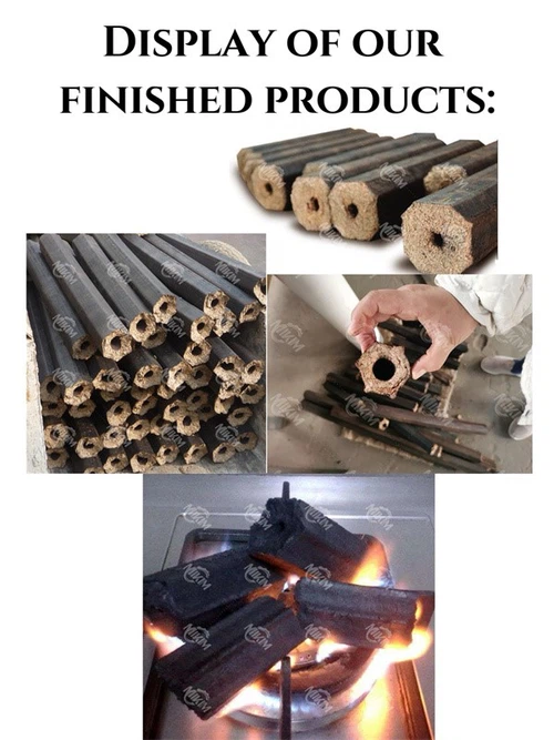 Coal rod extruder Coal rod extruder