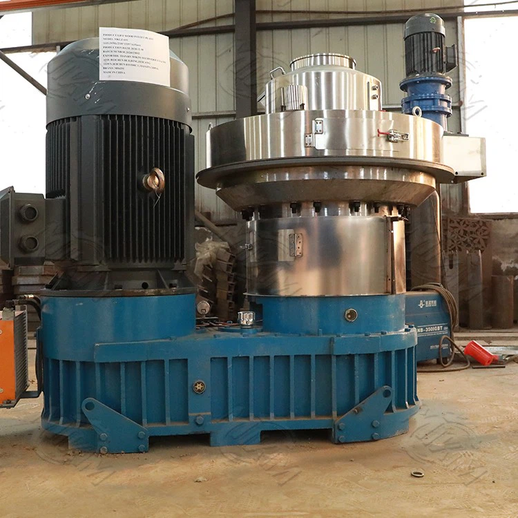 Ring Die Wood Biomass Sawdust Straw Pelletize Fuel Pellet Making Machine For Farm Use high quality