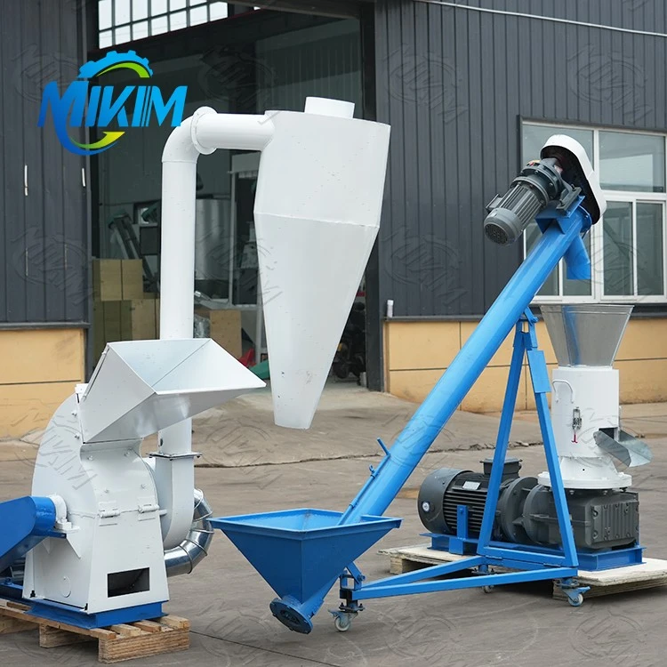 Small Biomass Sawdust Pellet Production Line