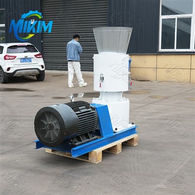 What are the storage methods for small biomass wood pelllet mills?