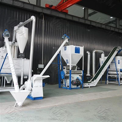 Wood Pellet Facility Line