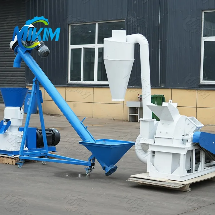 Wood Biomass Sawdust Pellet Machine Line